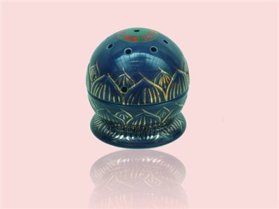 藏傳紅蓮香-蓮花爐-藍